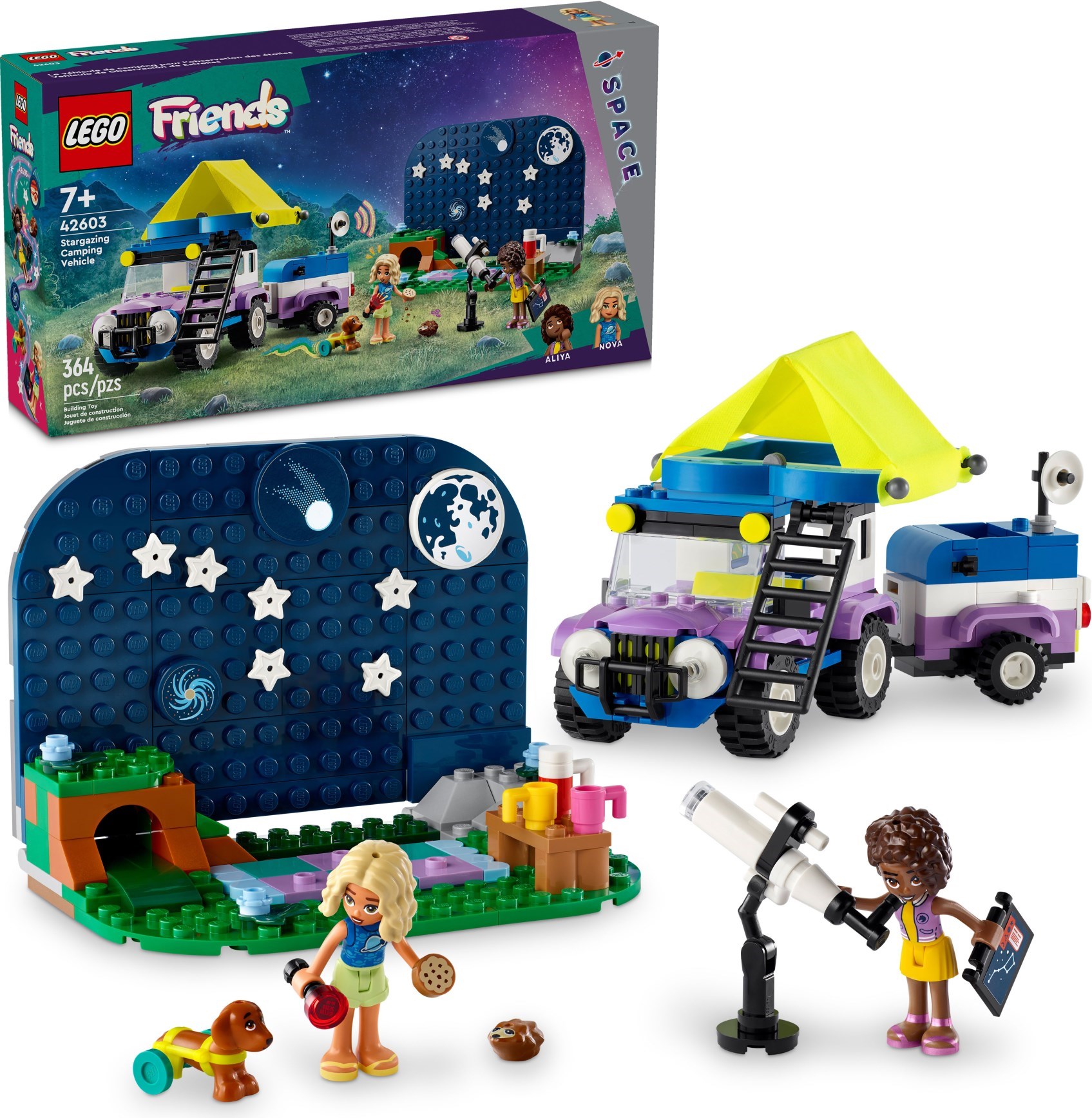 Изображение товара Конструктор LEGO Friends Наблюдения за звездами 42603 170 деталей