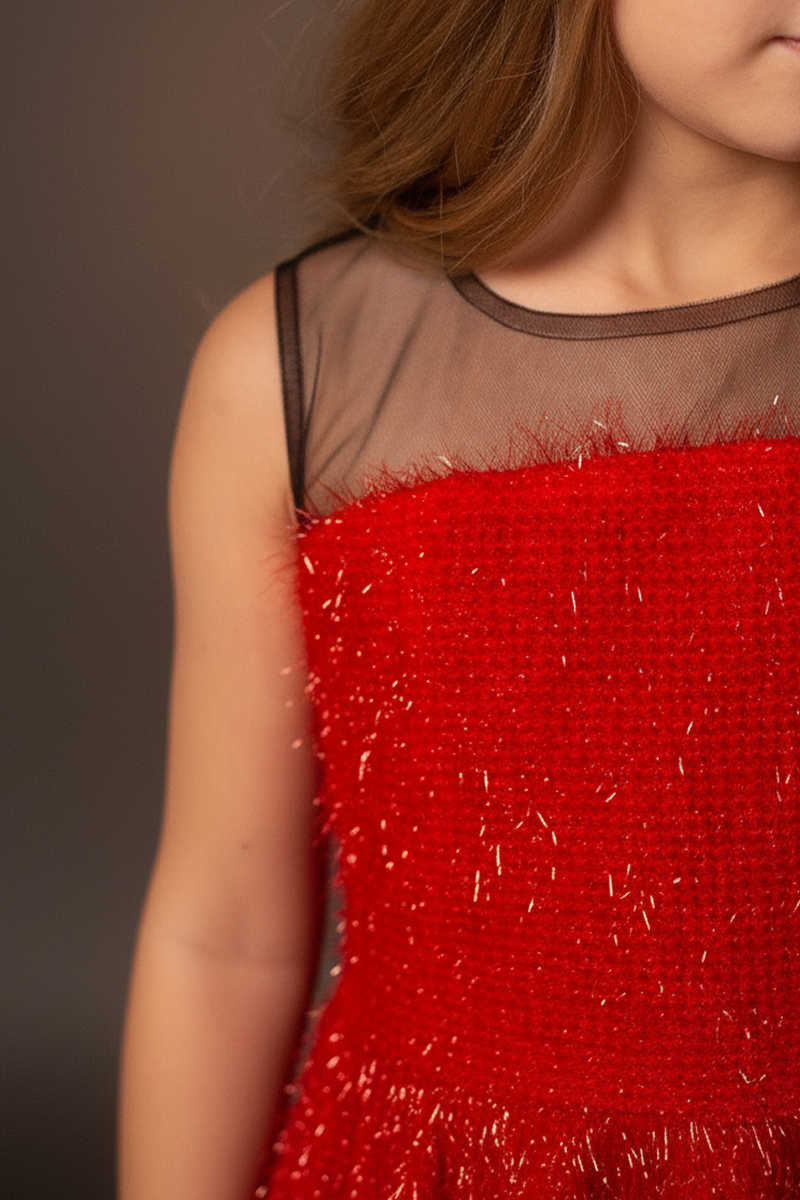 Платье Minilik Платье.Колокольчик.Красное - фото 6