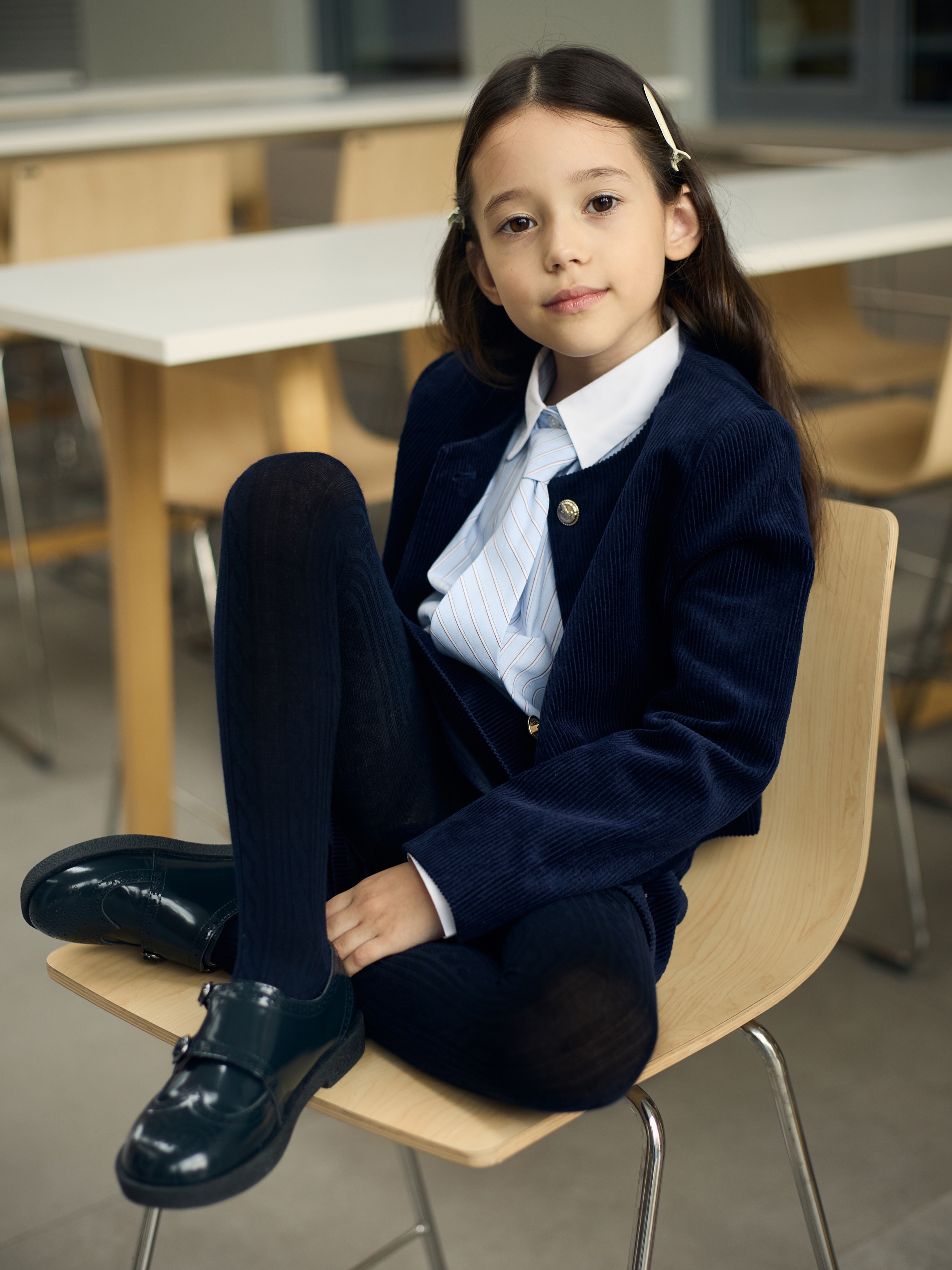 Колготки Peppy Woolton К202 темно-синий - фото 4