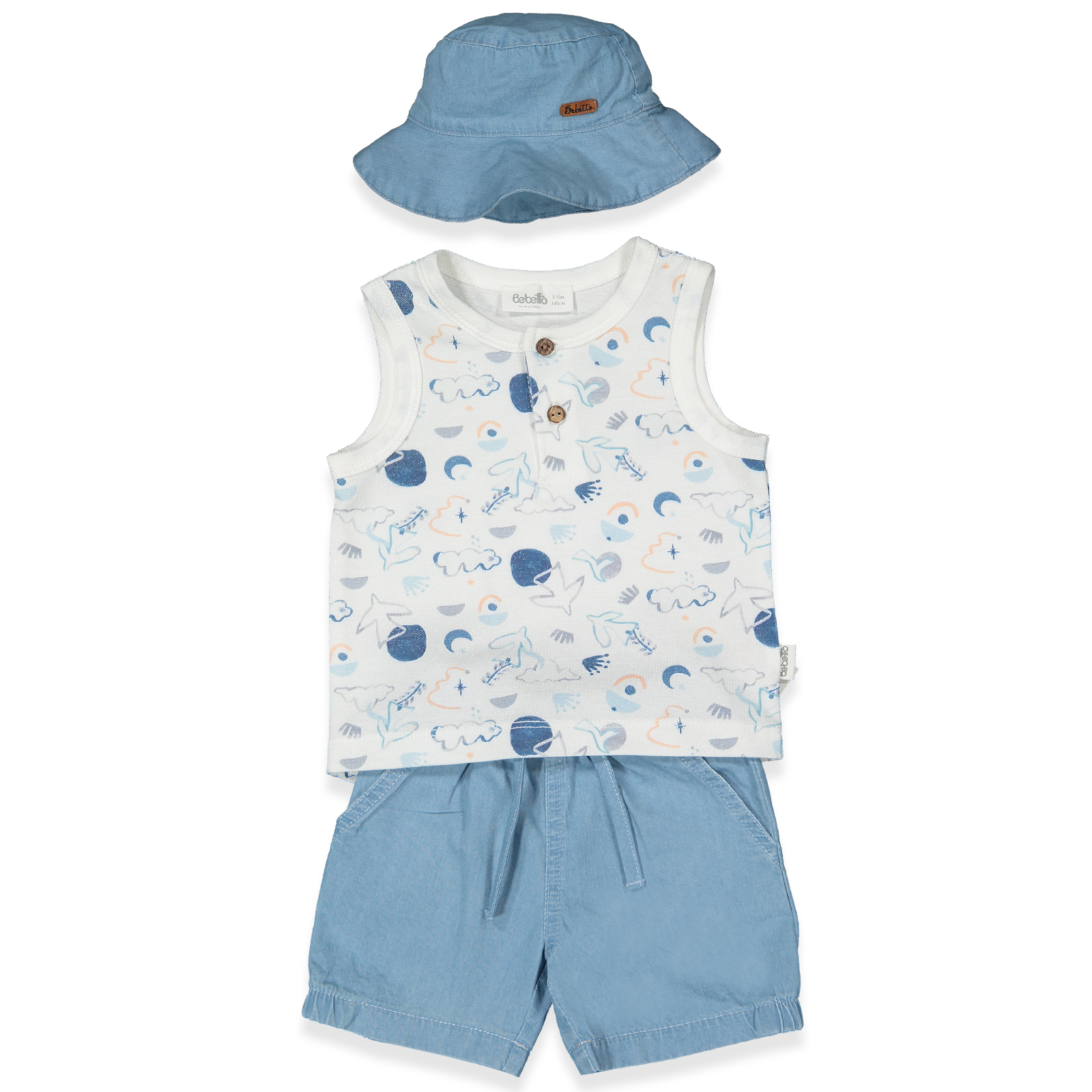 Комплект Bebetto K 4667-BL - фото 1