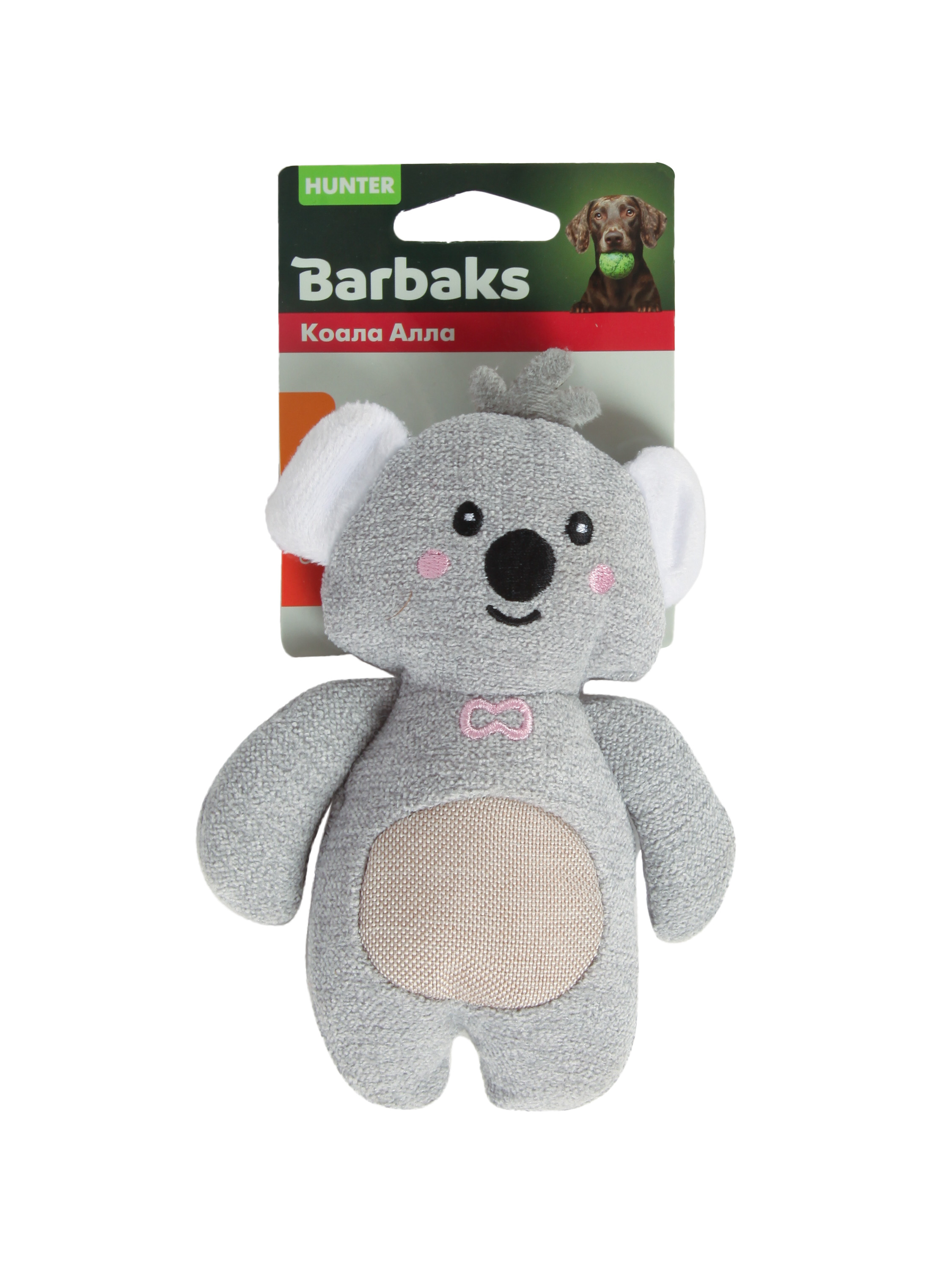 Игрушка для собак Barbaks Коала Алла пищит 15см - фото 6