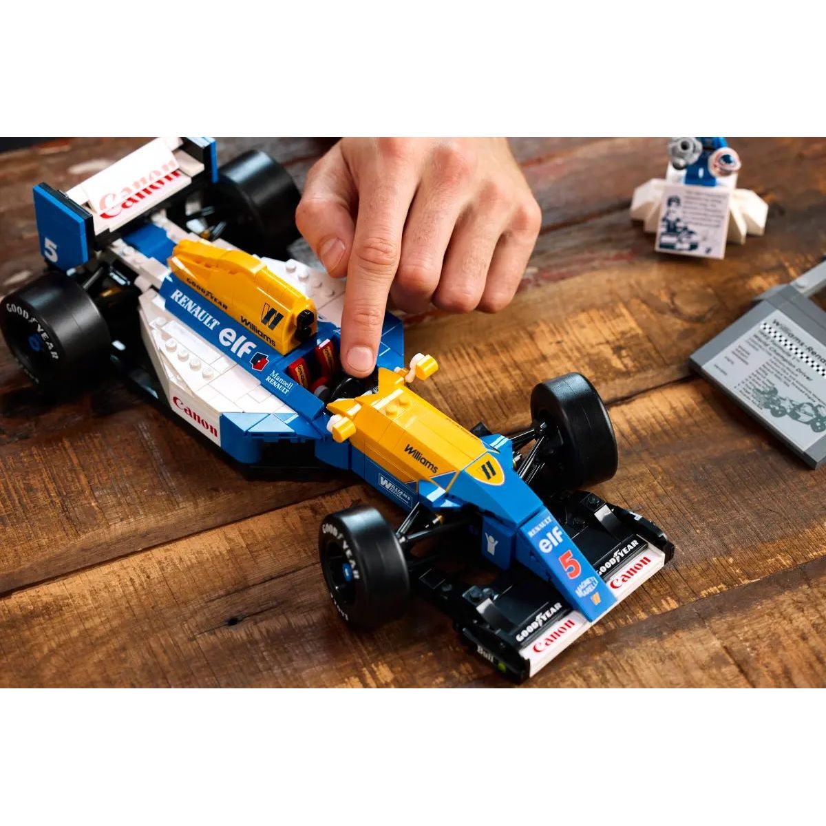 Конструктор LEGO Icons Williams Racing FW14B блочный - фото 10