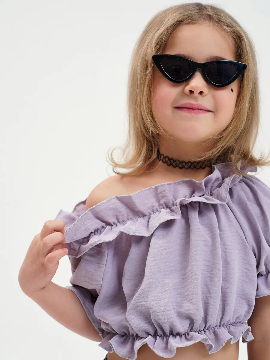 Топ RuStyle Топ-рюшк-однот-сер - фото 4