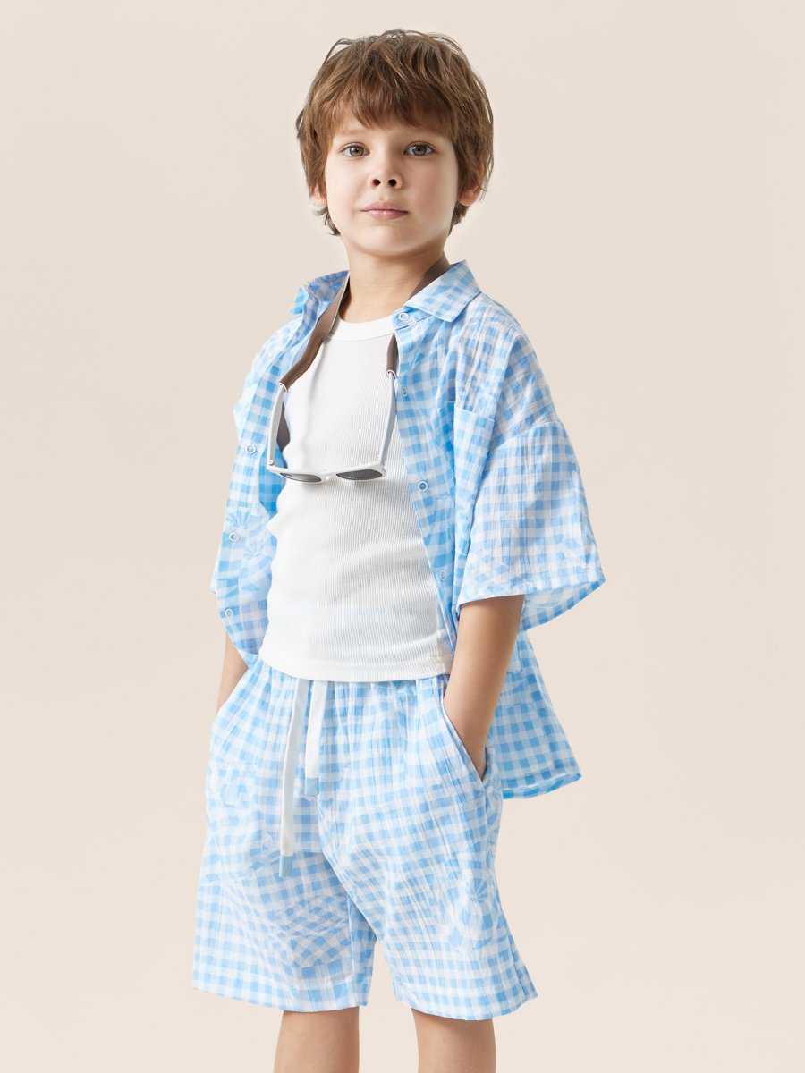 Шорты Happy Baby 88120_light-blue - фото 11