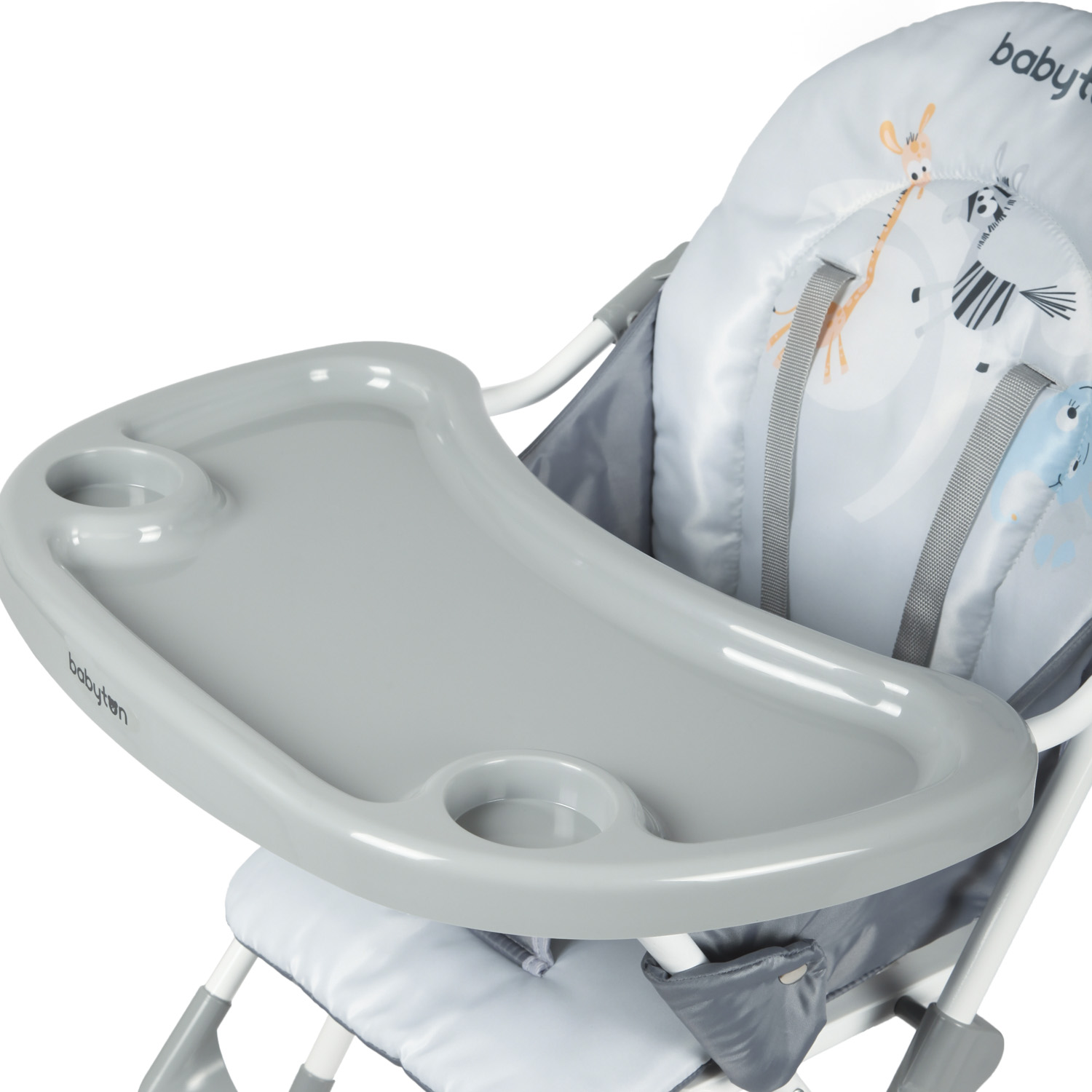 Стульчик для кормления Babyton Grey - фото 7