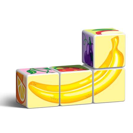 Игрушка Татой кубики Фрукты