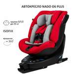 Автокресло nado Garnet red Isofix 0+/1/2 (0-25 кг)