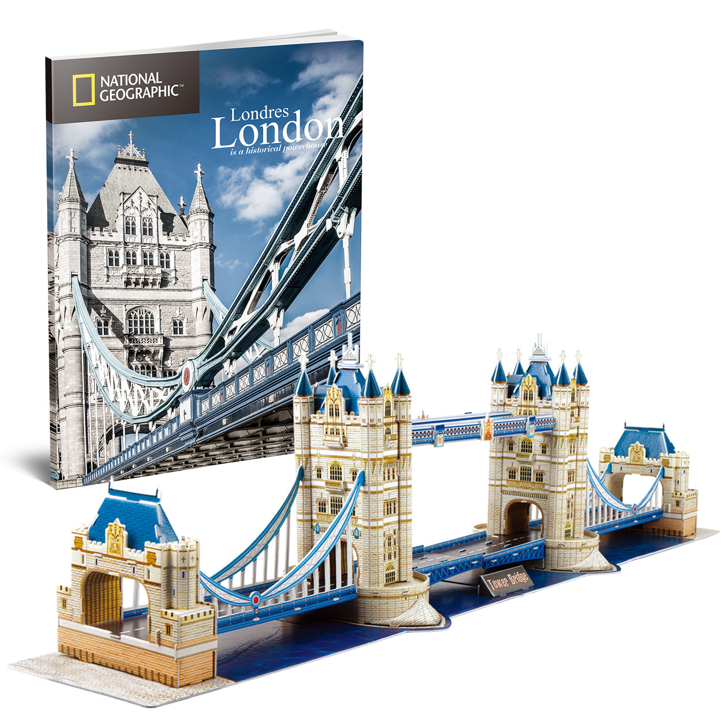 Пазл 3D CubicFun Тауэрский мост 120 деталей - фото 7