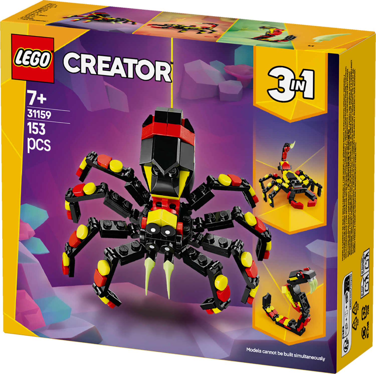 Конструктор LEGO Creator Удивительный паук 31159 153 дет. - фото 9