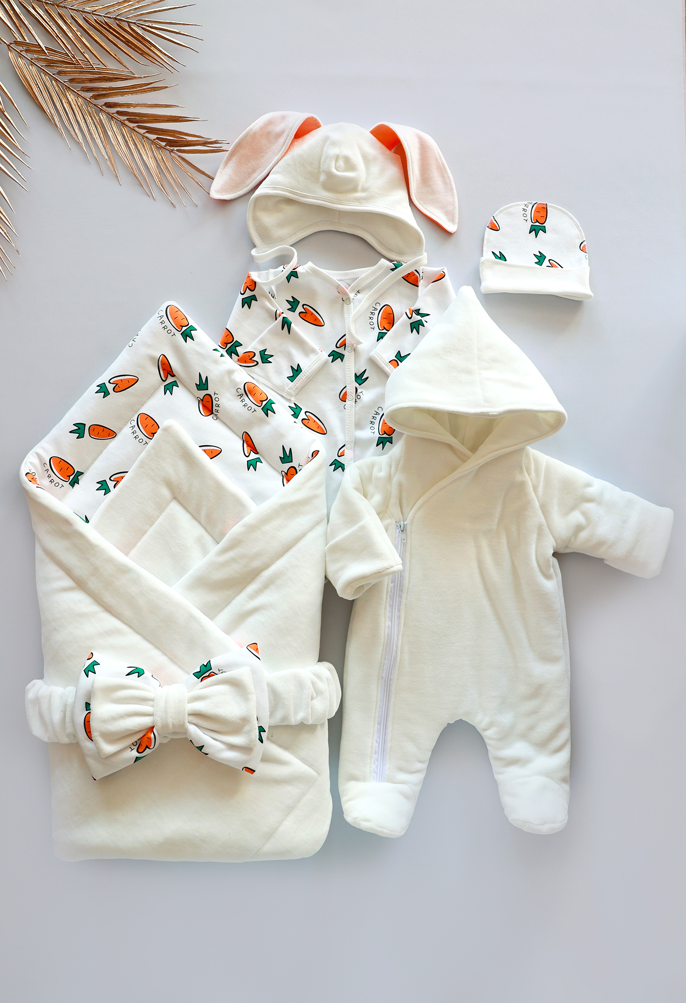 Комплект Bunnyphant 0321/оранжевый - фото 1