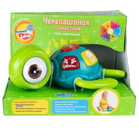 Игрушка Mommy Love развивающий центр Черепашонок