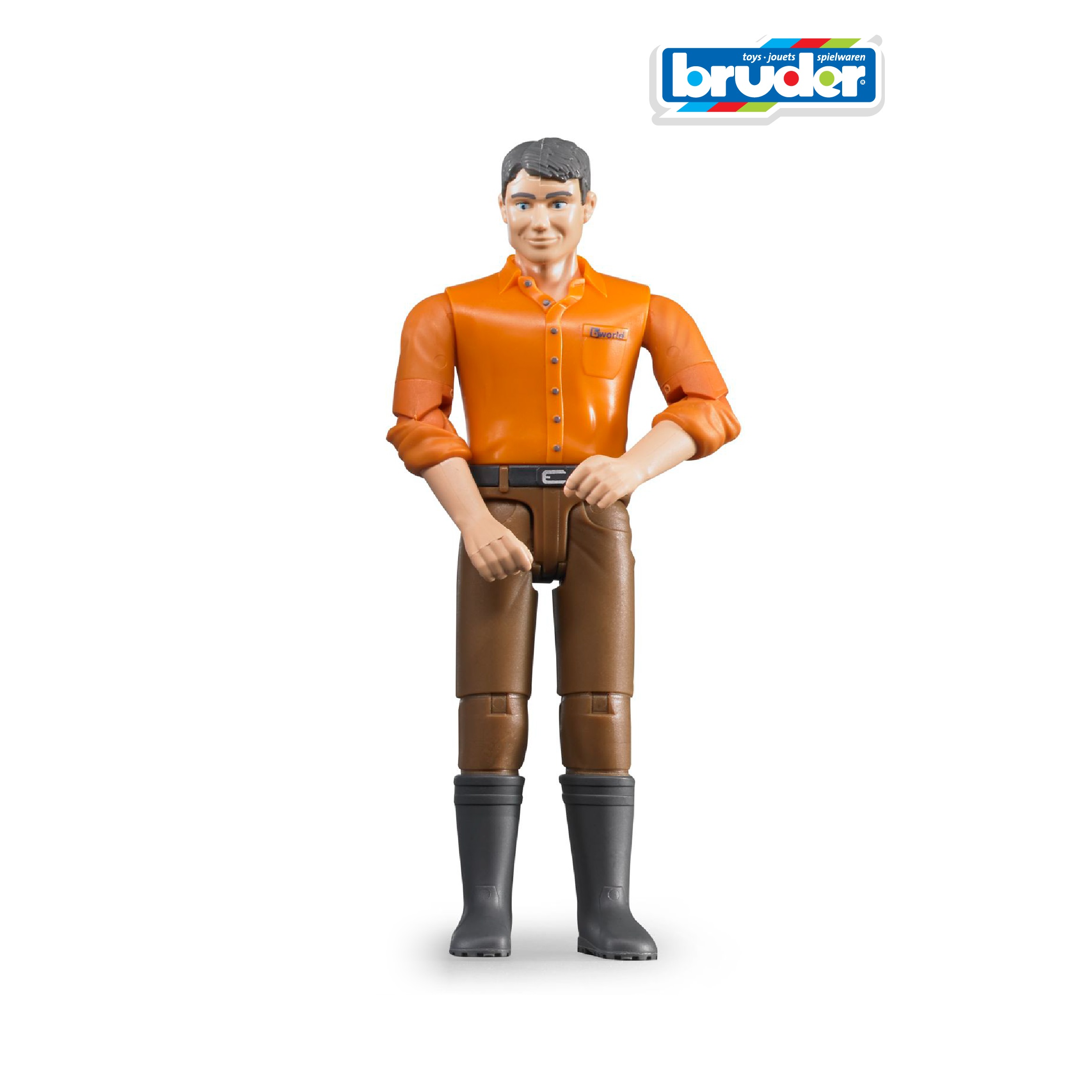 Фигурка Bruder водитель с/х машинок - фото 1