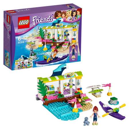 Конструктор LEGO Friends Сёрф-станция блочный