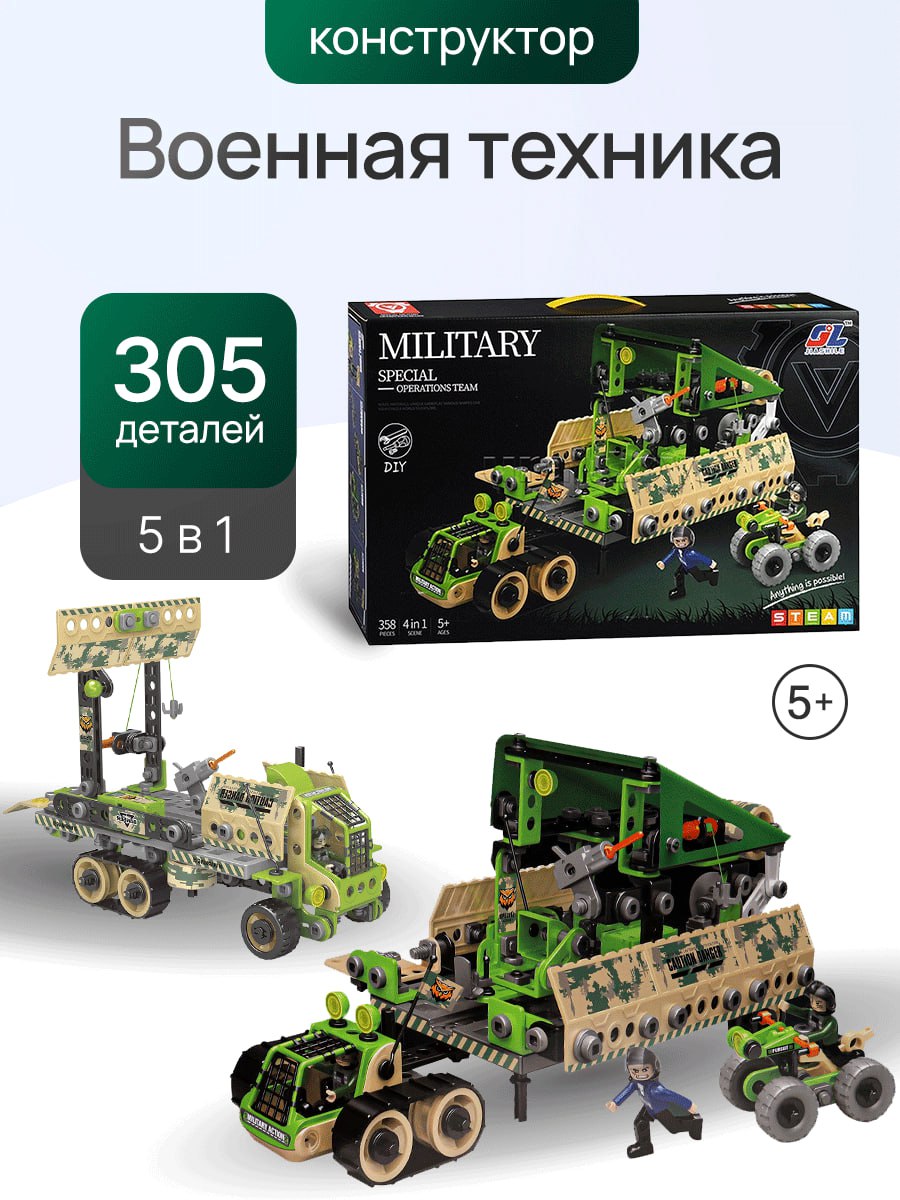 Конструктор Рыжий кот - фото 1