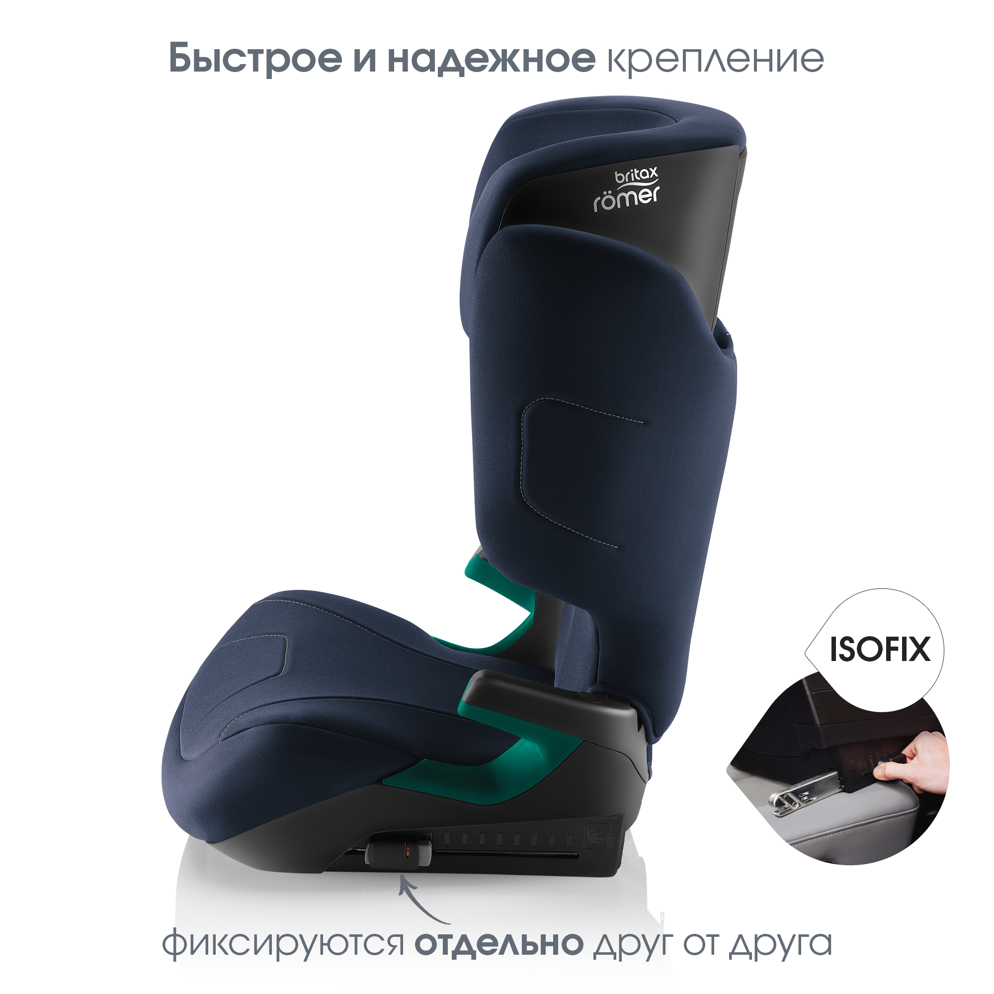 Автокресло Britax Roemer Hi-Liner Isofix 2/3 (15-36 кг) - фото 8