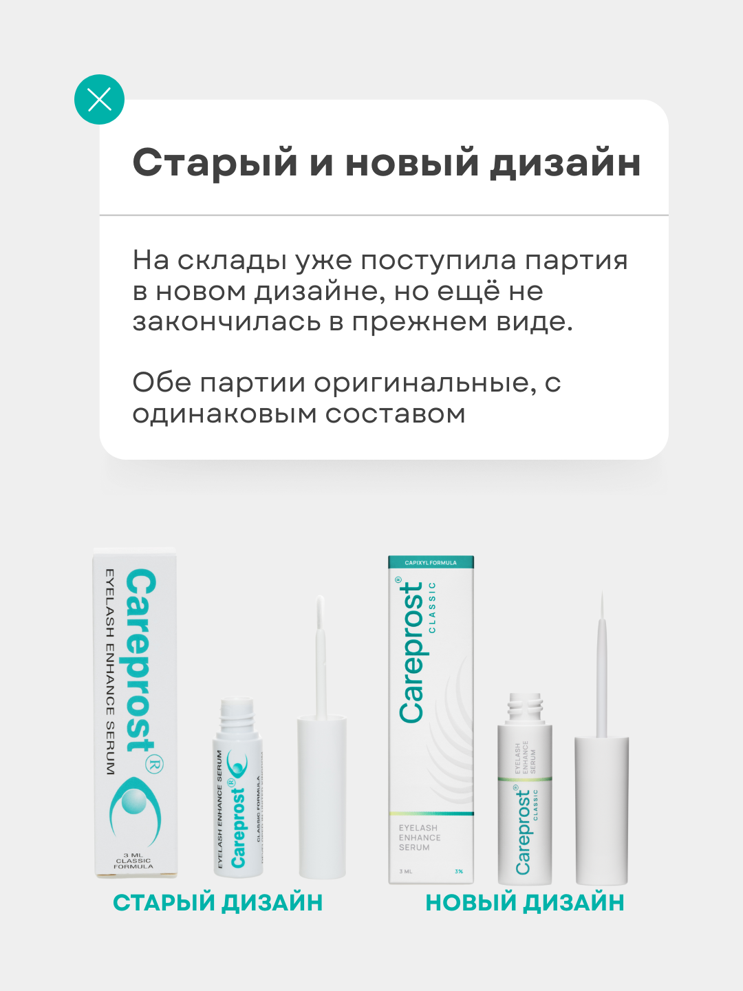 Сыворотка для роста ресниц Careprost Classic - фото 2