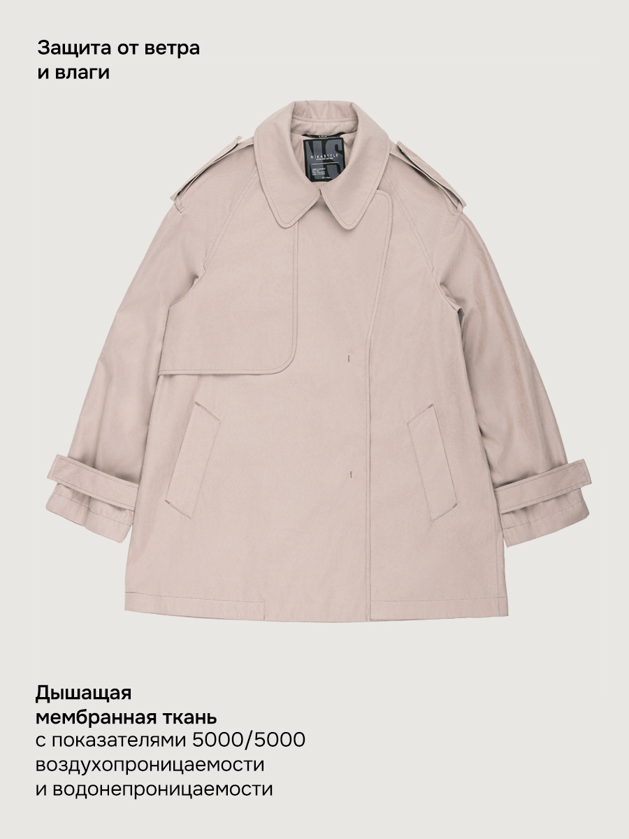 Ветровка NIKASTYLE 4л6226 сухая роза - фото 10
