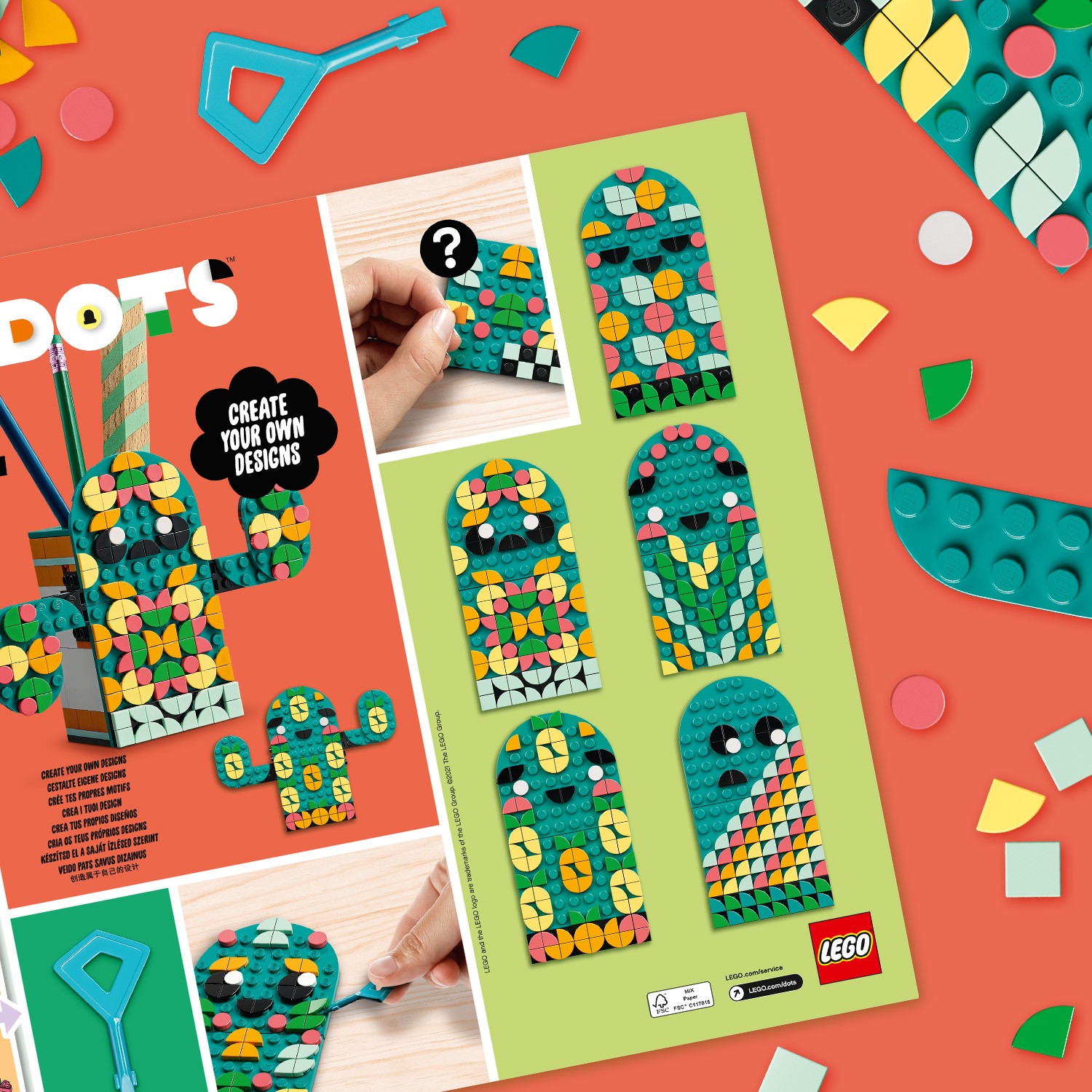 Конструктор LEGO DOTS Летнее настроение - фото 8