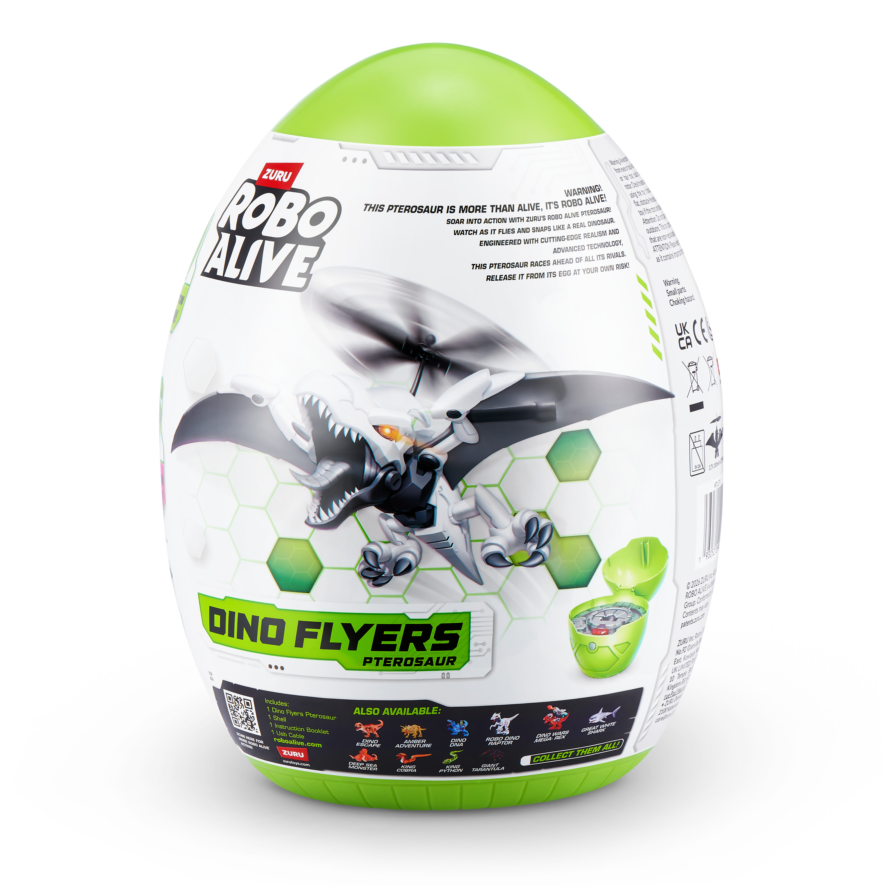 Игровой набор Zuru ROBO ALIVE Летающий Дино - фото 7