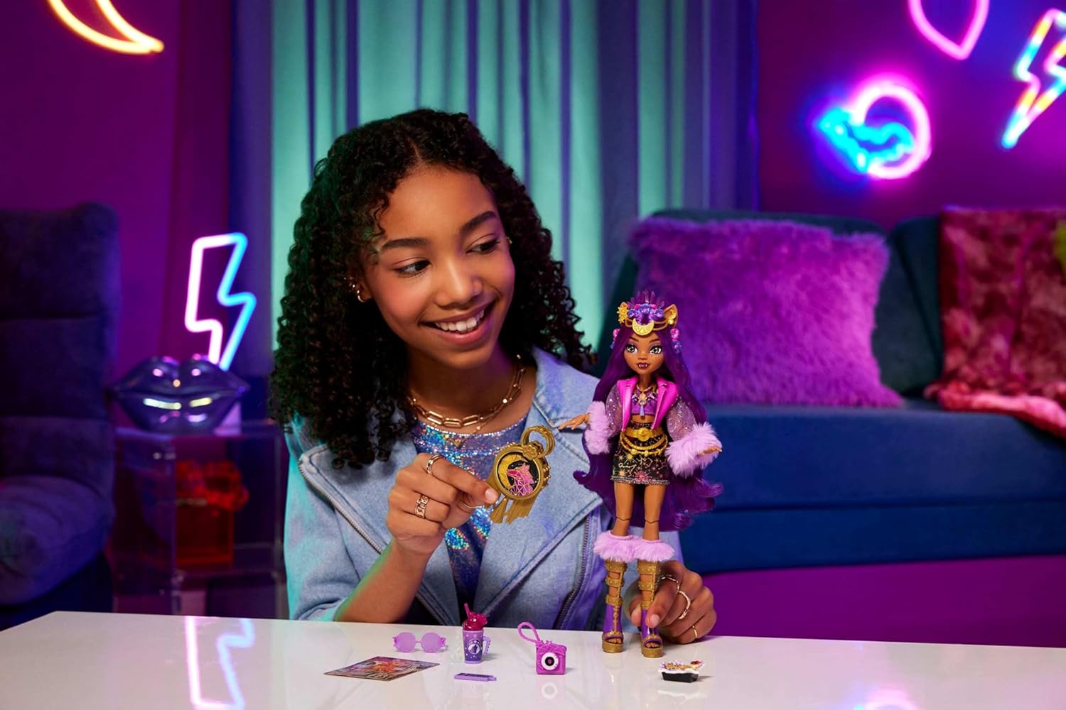Кукла модельная Monster High Клодин HXH80 - фото 5