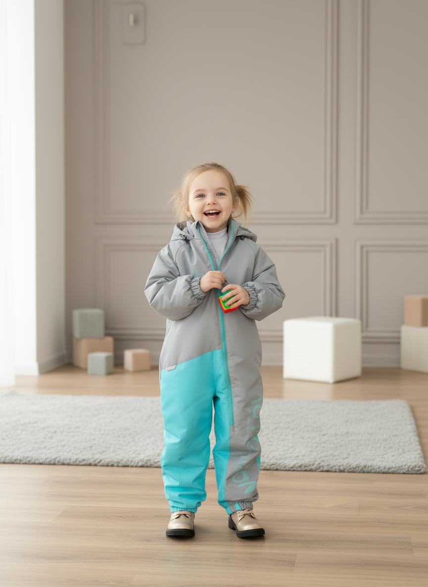 Комбинезон Arctic kids 30-037 бирюза - фото 1