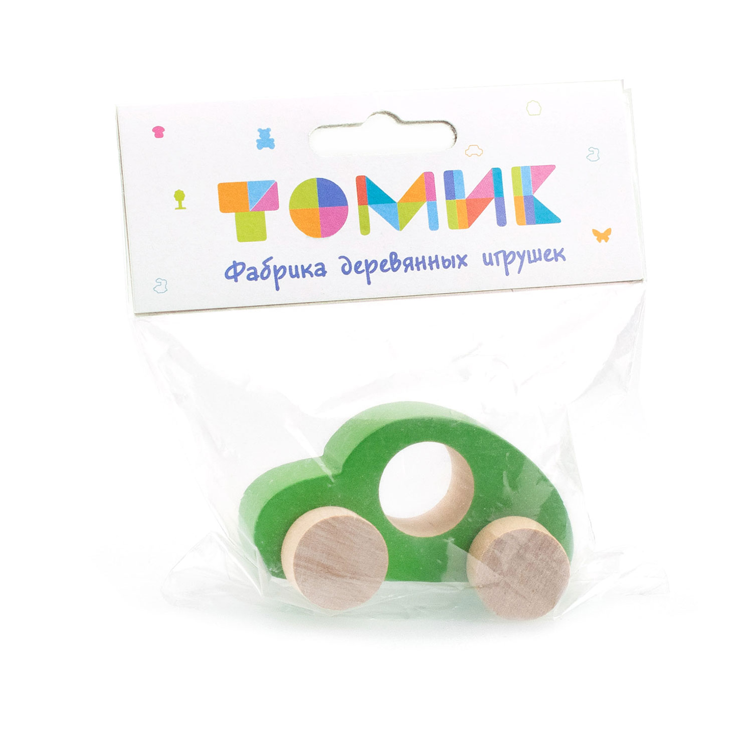 Игрушка Томик каталка Зеленая - фото 7