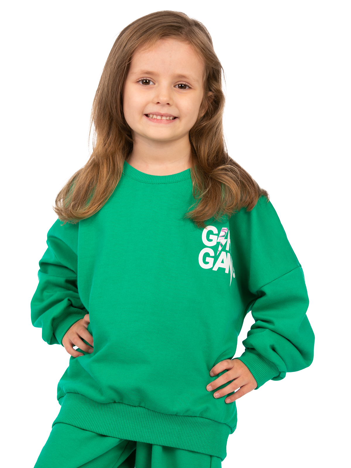 Свитшот и брюки Baby Stylе мд555009 - фото 4