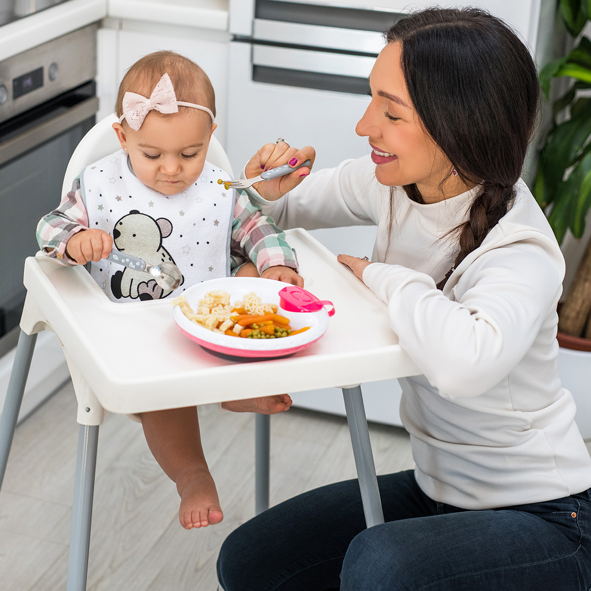 Нагрудник Babyono текстиль в ассортименте - фото 3