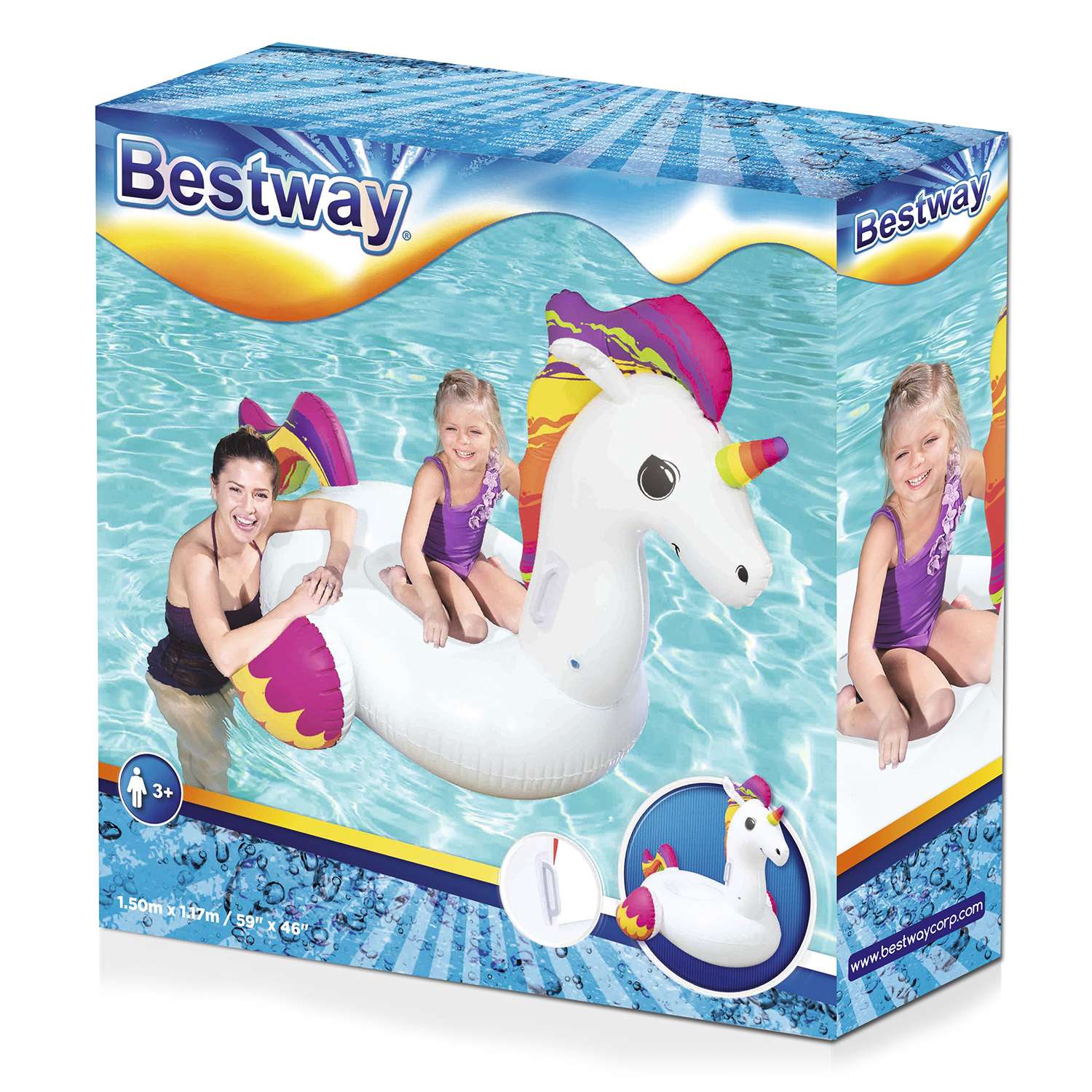 Игрушка надувная Bestway Единорог 41114 - фото 2