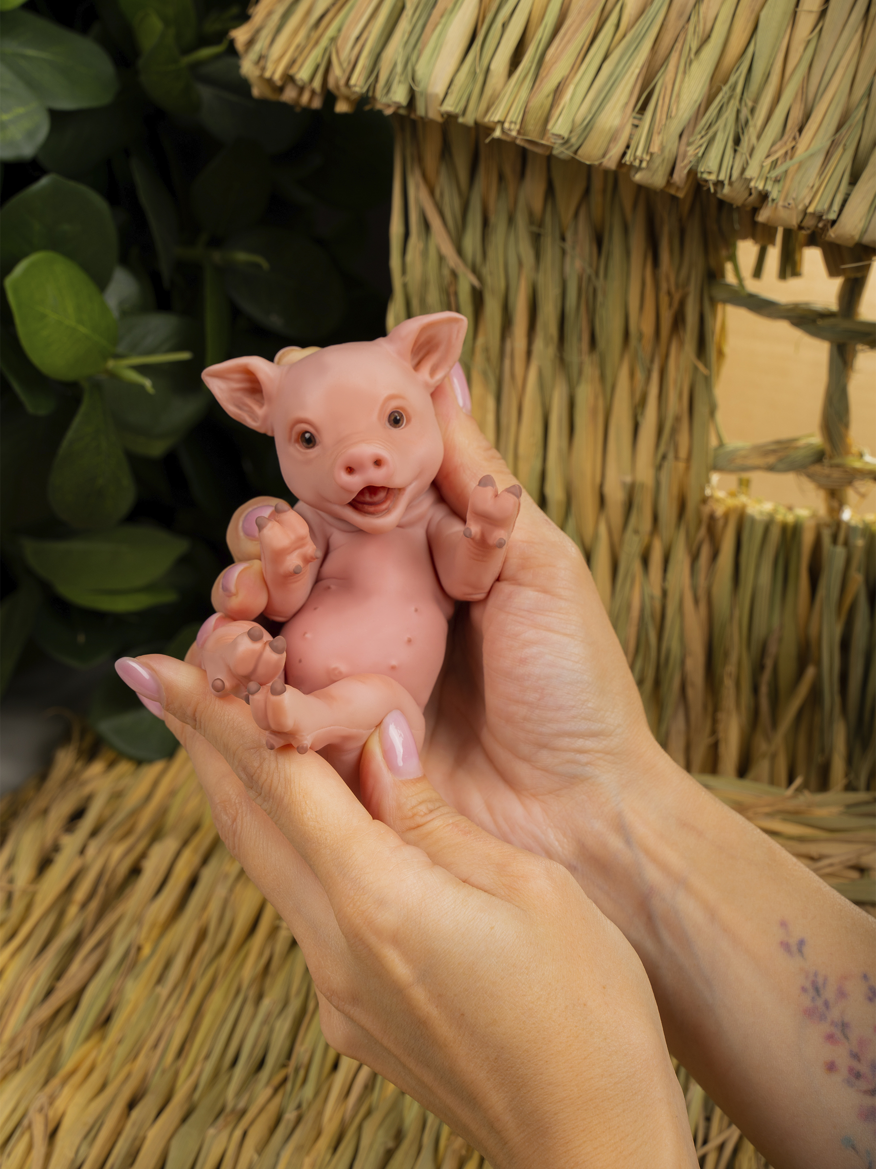 Кукла мини Magic Manufactory Magic Pets Свинка высота 16 см 4631171558326 - фото 21