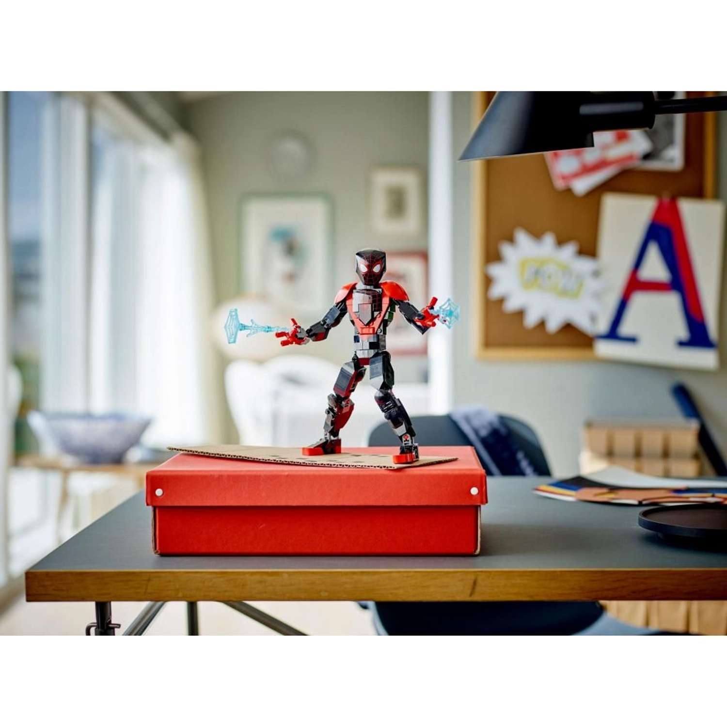 Конструктор LEGO Marvel Super Heroes Miles Morales Figure блочный - фото 7