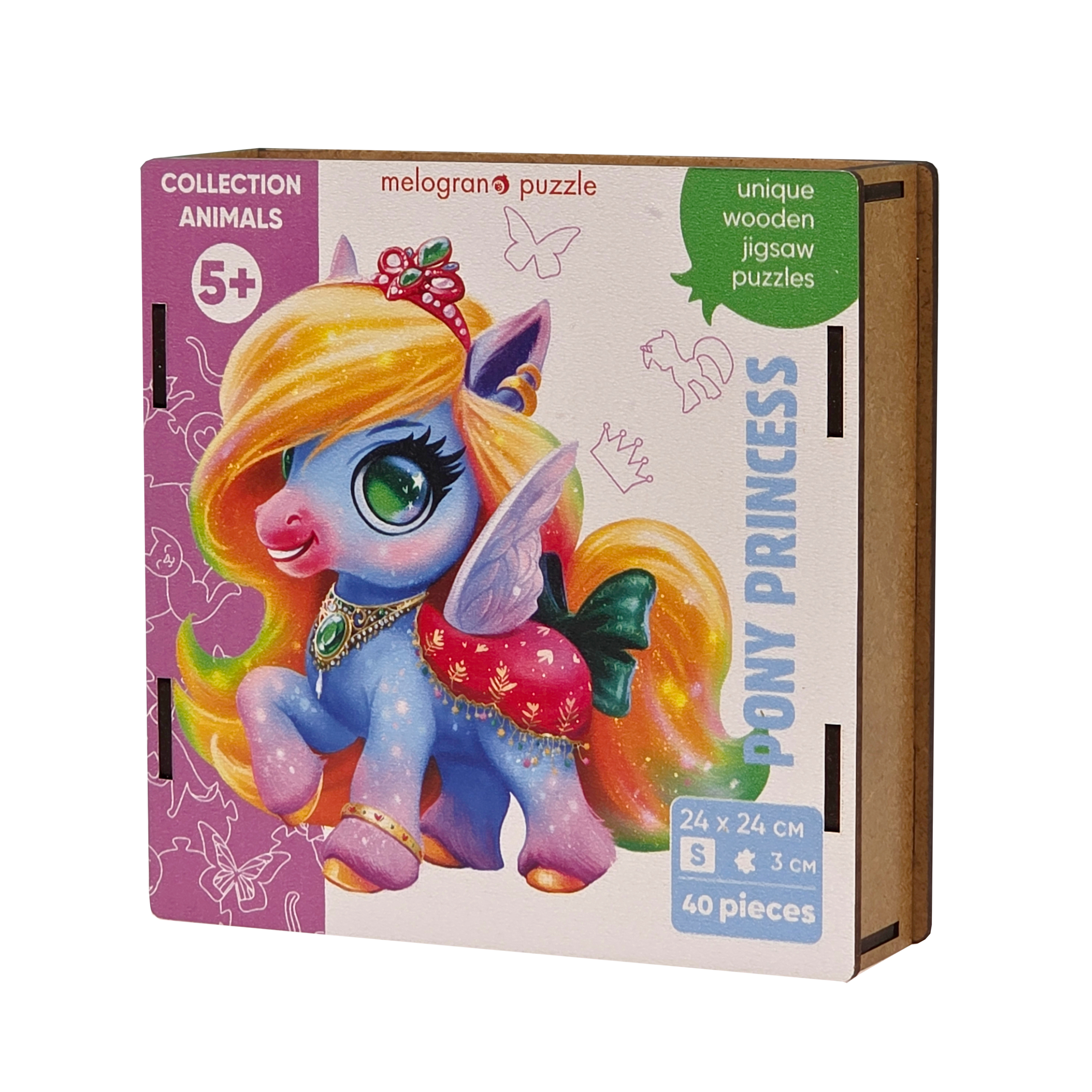 Пазл Melograno puzzle деревянный - фото 3