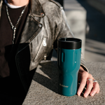Термокружка 500 мл для напитков Bobber Tumbler 500 темно-бирюзовый