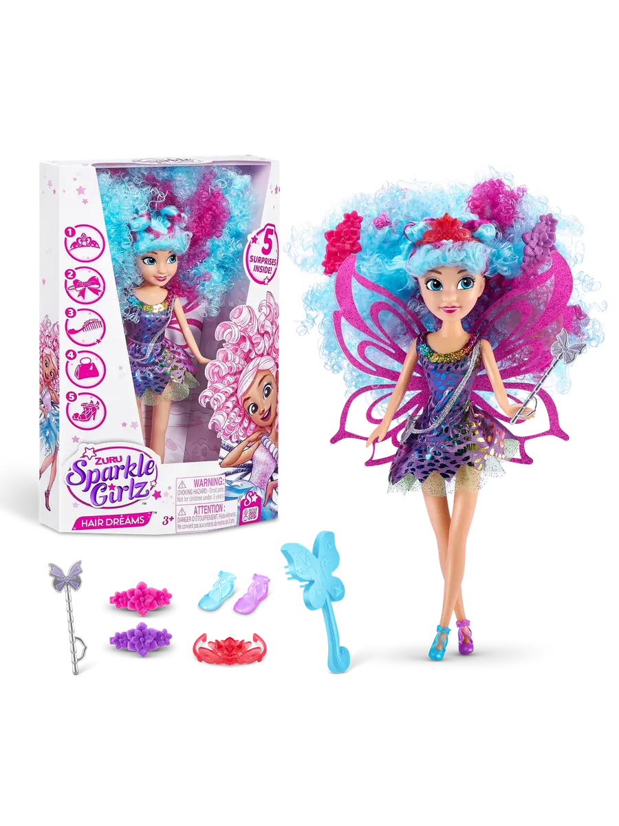 Кукла модельная Zuru Sparkle Girlz Фея радуги, 100313 00-00019685 - фото 1