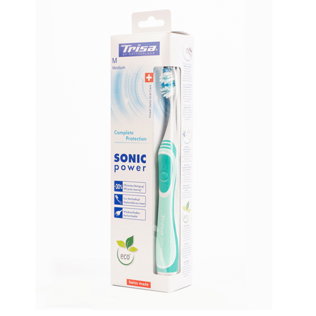 Зубная щетка TRISA Sonicpower akku 685836-Mint