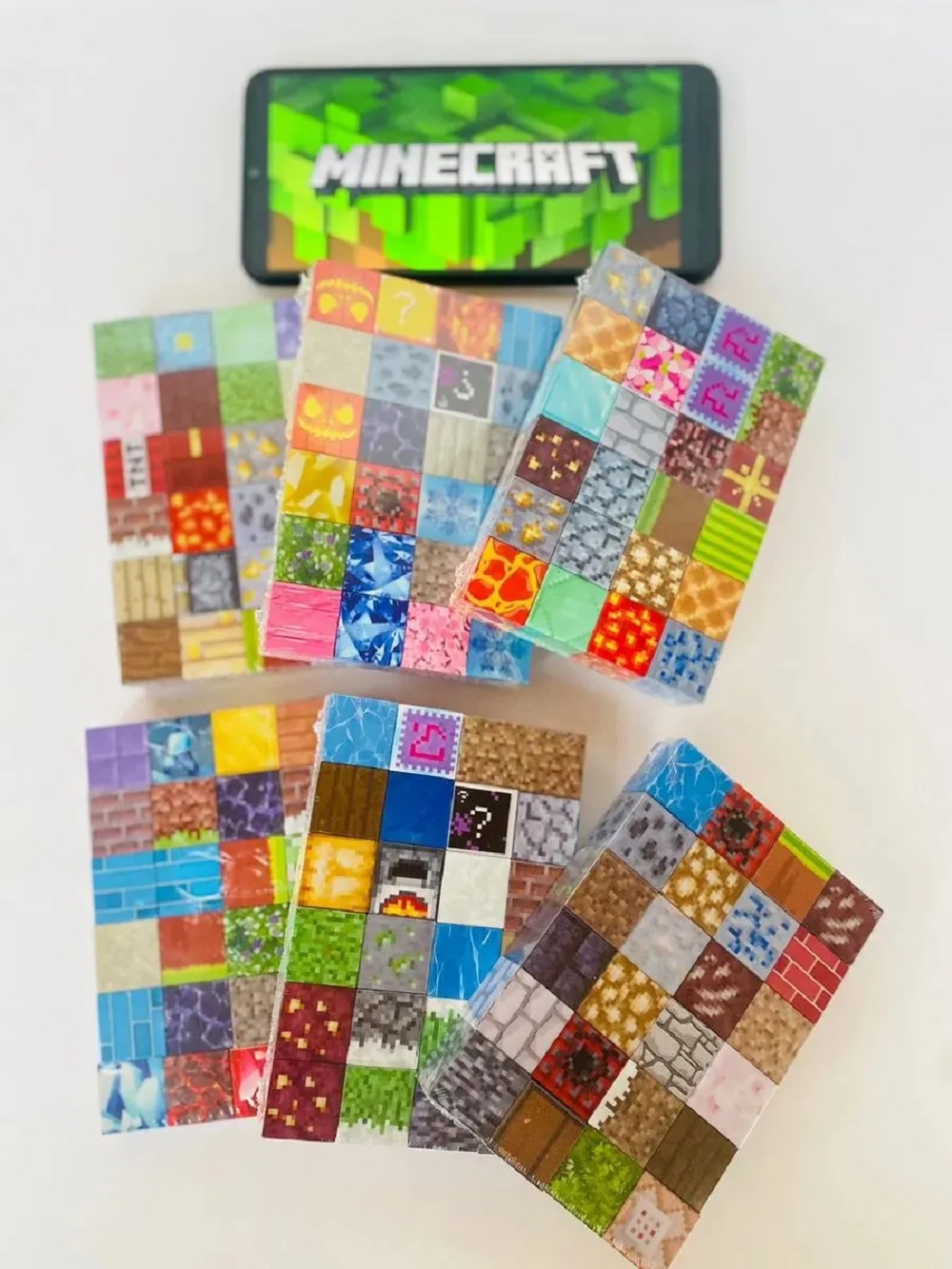 Конструктор ТОТОША из кубиков Майнкрафт магнитный 48 дет. - фото 10