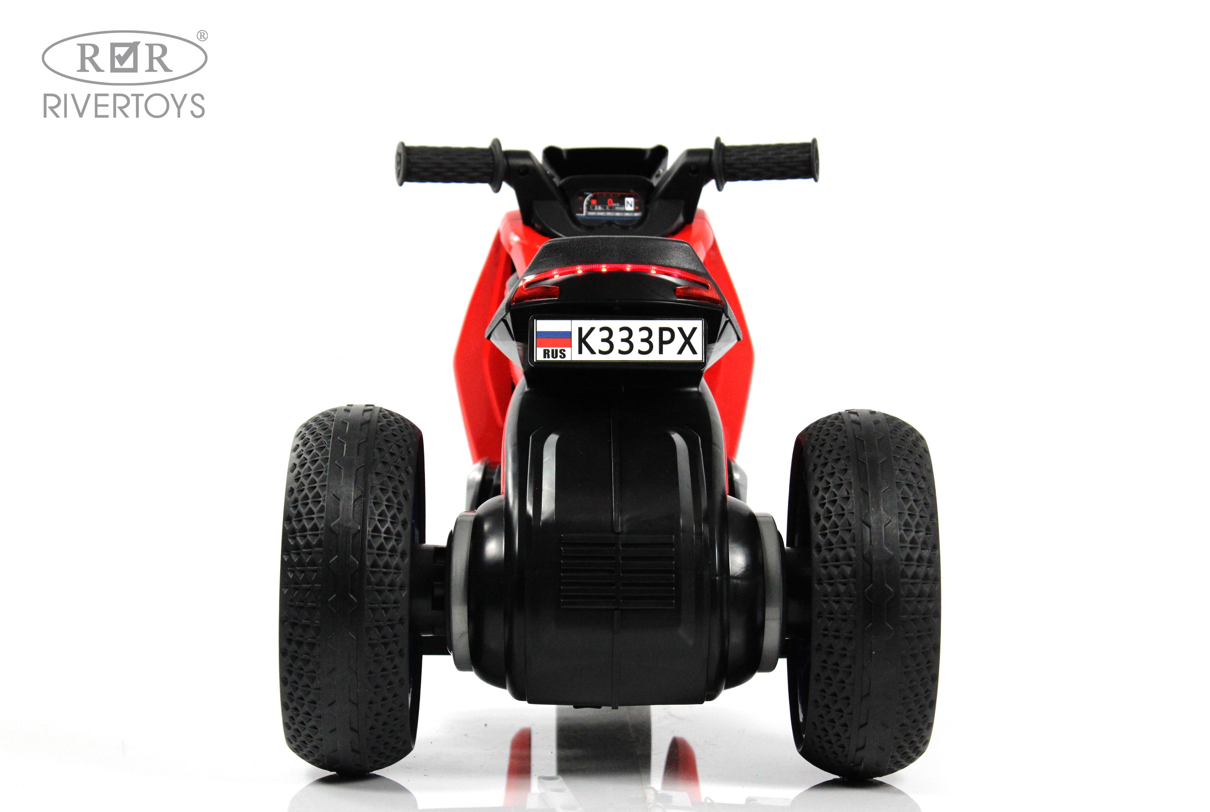 Электромобиль RIVERTOYS K333PX-RED - фото 17