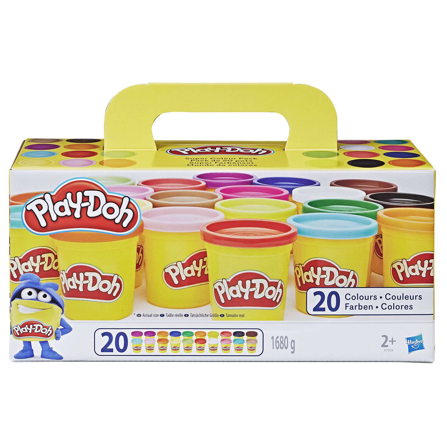 Пластилин Play-Doh 20 цв. - фото 1