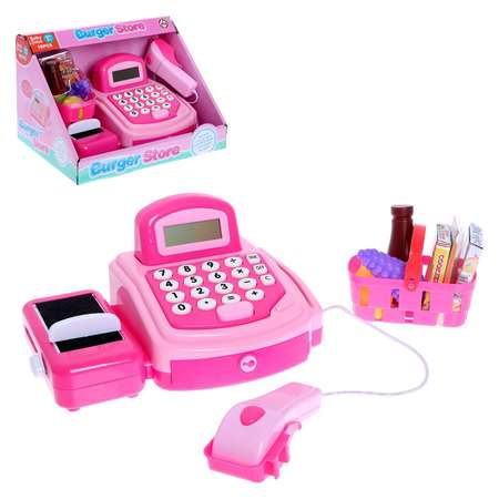 Игровой набор Sima-Land касса, продукты