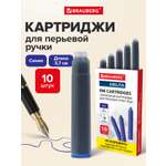 Ручка перьевая Brauberg 10 шт.