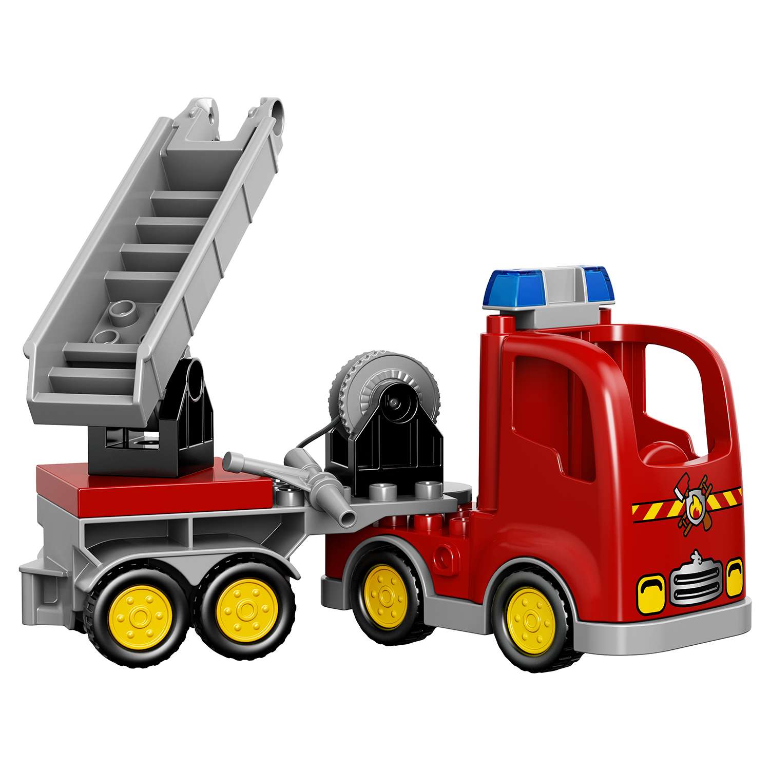 Конструктор LEGO DUPLO Пожарный грузовик блочный - фото 5
