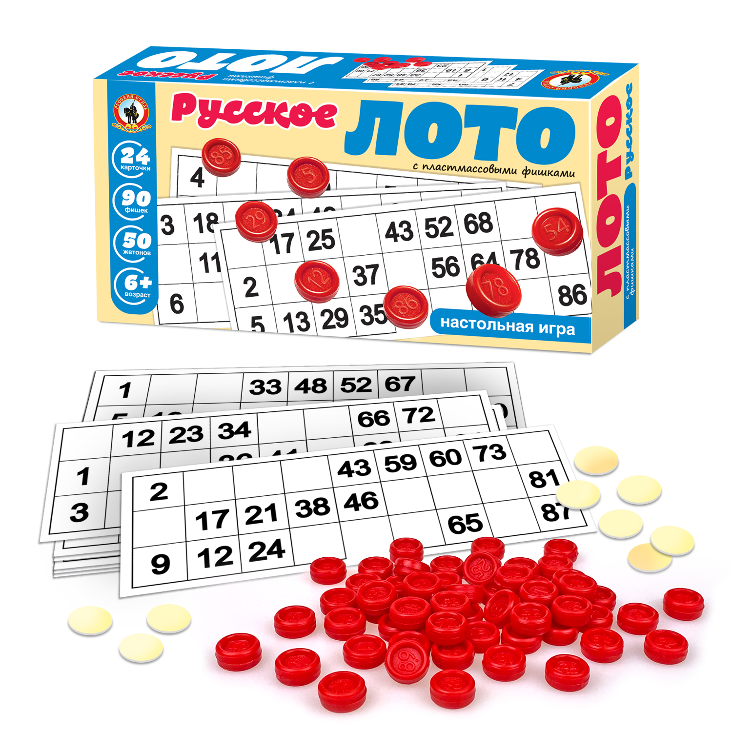 Настольная игра Русский стиль Лото - фото 3