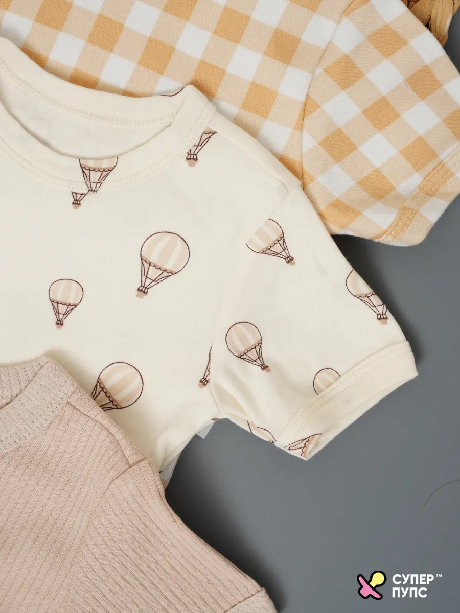 Футболка 4 шт Супер Пупс нбр/4пр/футб/КН/2026/унисекс - фото 15