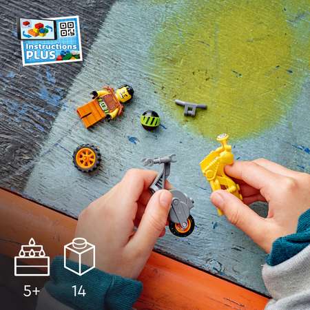Конструктор LEGO City Demolition Stunt Bike блочный
