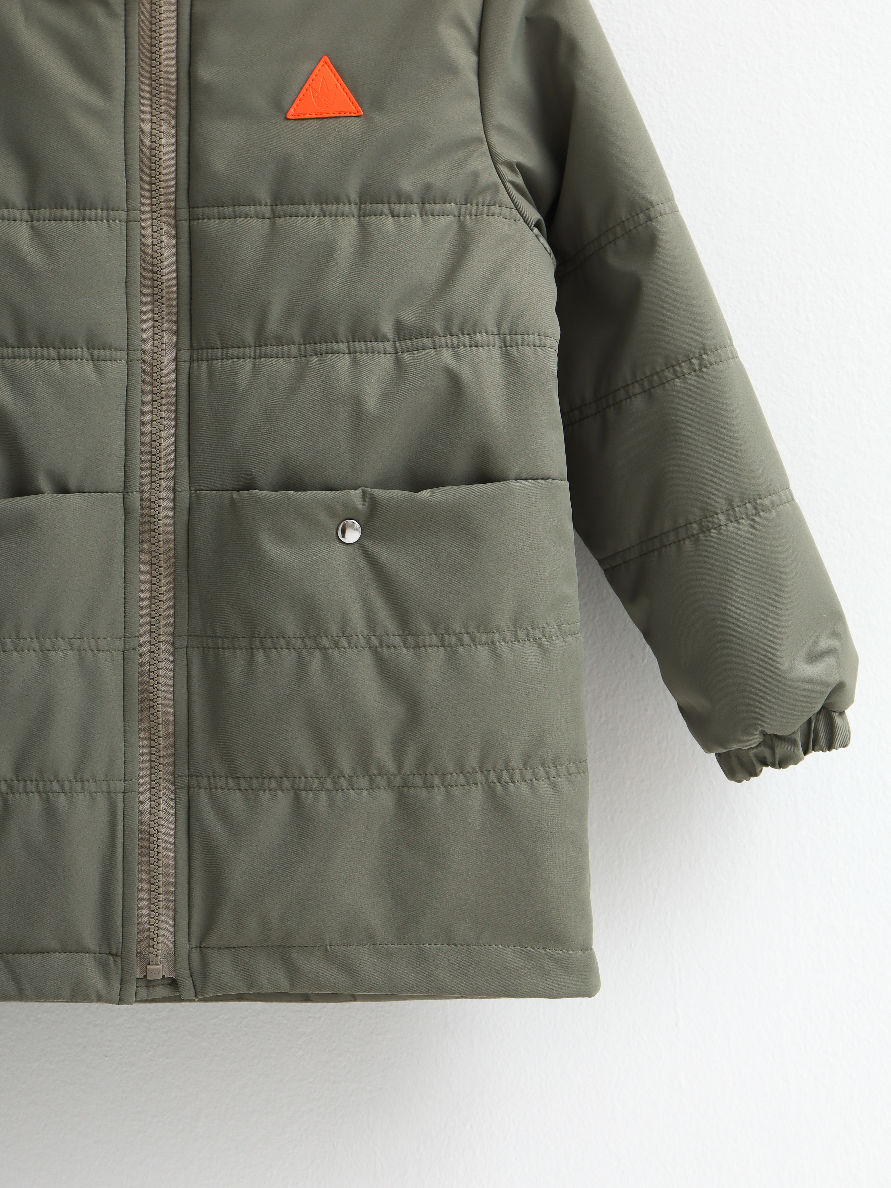 Куртка MINIDINO B-VO-Krt-111/0Куртка демисезонная Мини Д оливка детская - фото 2