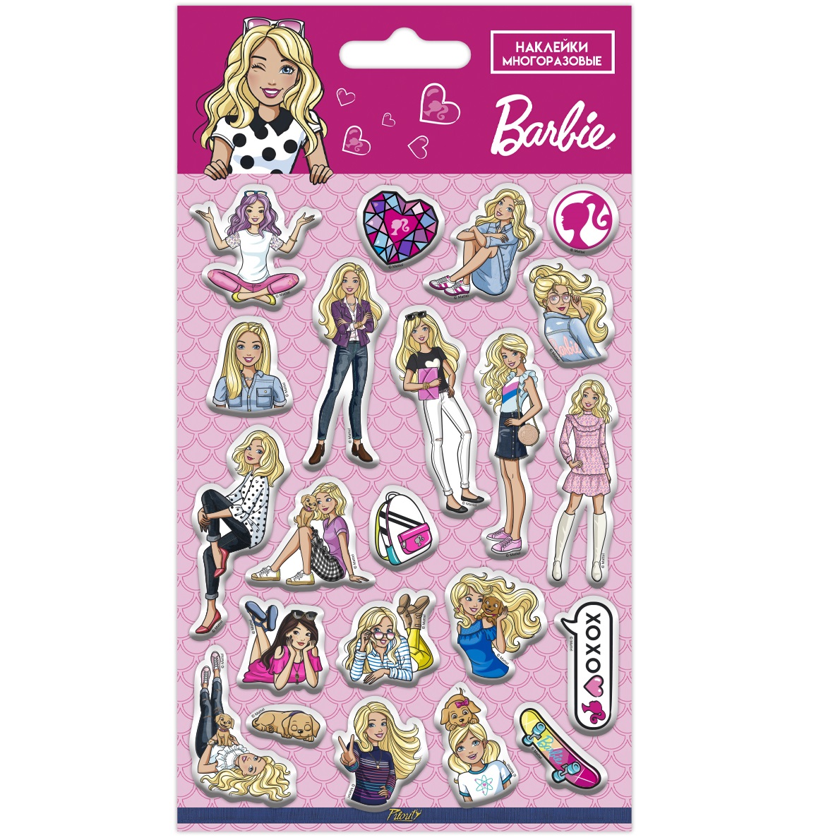 Наклейки PRIORITY Барби - фото 3