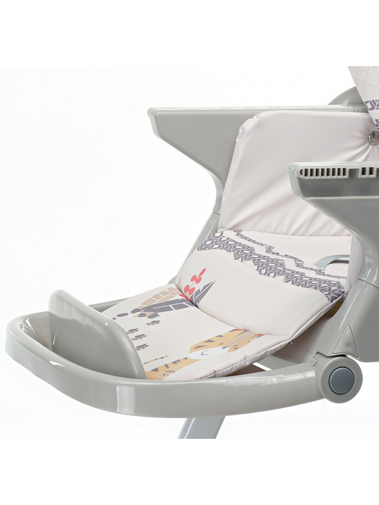 Стульчик для кормления Foppapedretti Meeting серый - фото 3