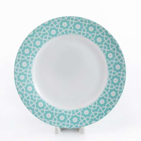 Сервиз столовый Zarin Porcelain Industries на 6 персон Italia F Meybod Darkblue Turquoise 28 предметов
