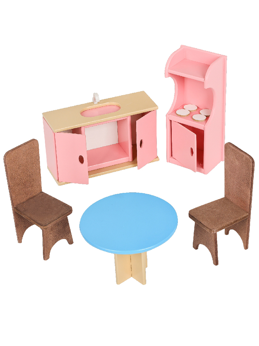 Домик для кукол PAREMO 120 см с мебелью PD315-03 - фото 18