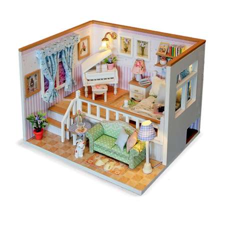 Конструктор Hobby Day Румбокс Музыкальная комната сборная игровая модель